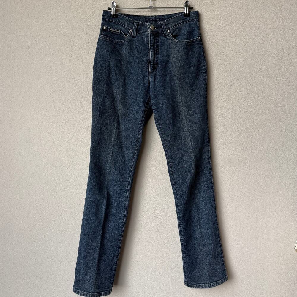 Valentino Jeans Vintage Straight Leg Denim Jeans Size 28